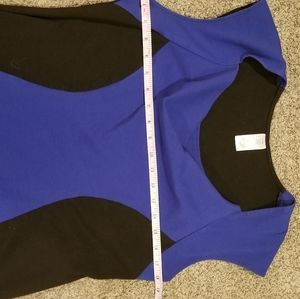 Blue and Black dress